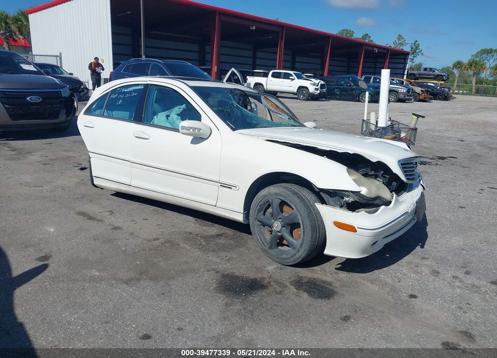 2004 MERCEDES-BENZ C 230 KOMPRESSOR SPORT/SPORT VIN: WDBRF40J54A600629