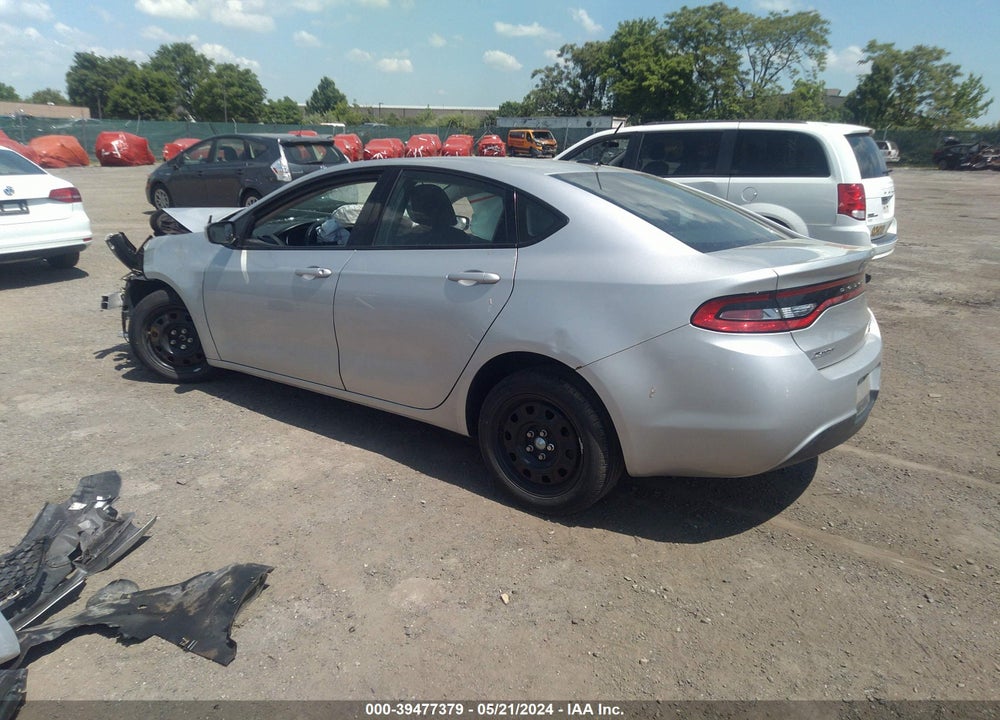 2013 DODGE DART AERO VIN: 1C3CDFAH5DD216311