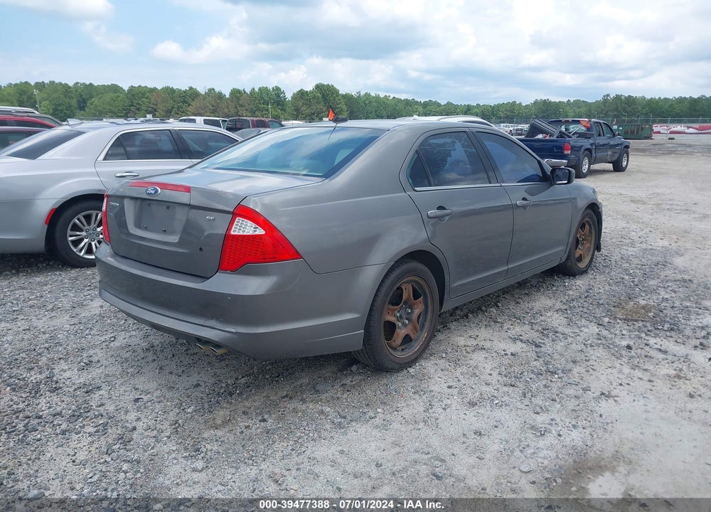 2011 FORD FUSION SE VIN: 3FAHP0HAXBR129335