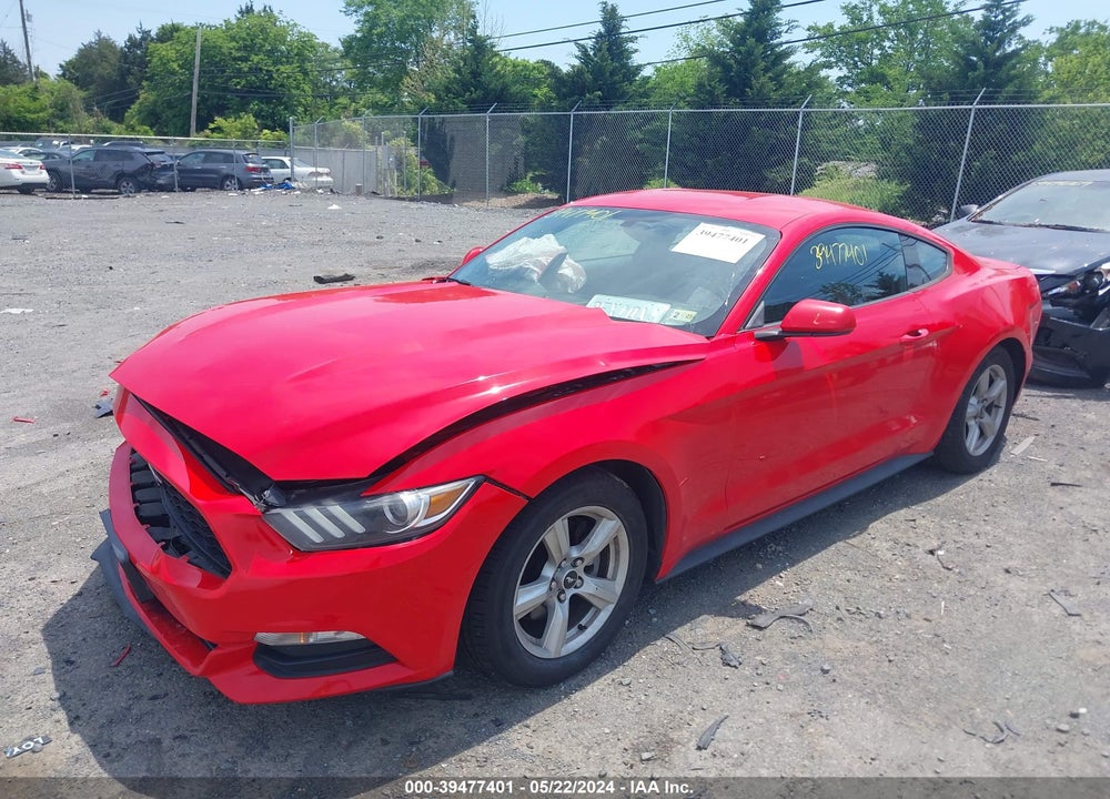 2017 FORD MUSTANG V6 VIN: 1FA6P8AMXH5271108