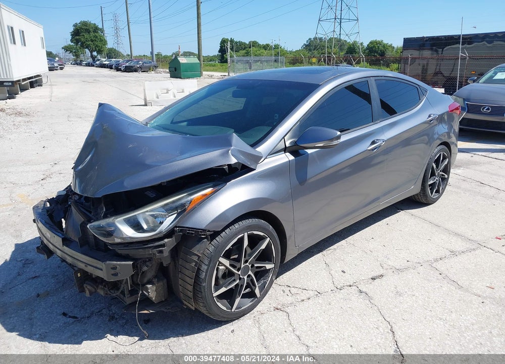 2016 HYUNDAI ELANTRA VALUE EDITION VIN: KMHDH4AE1GU635187