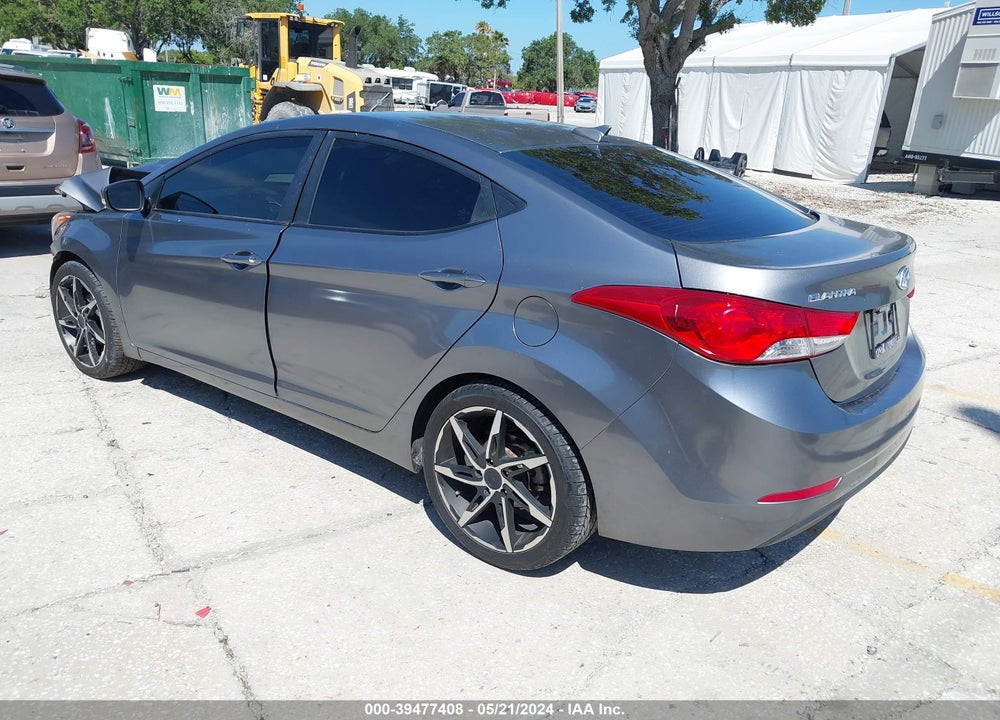 2016 HYUNDAI ELANTRA VALUE EDITION VIN: KMHDH4AE1GU635187