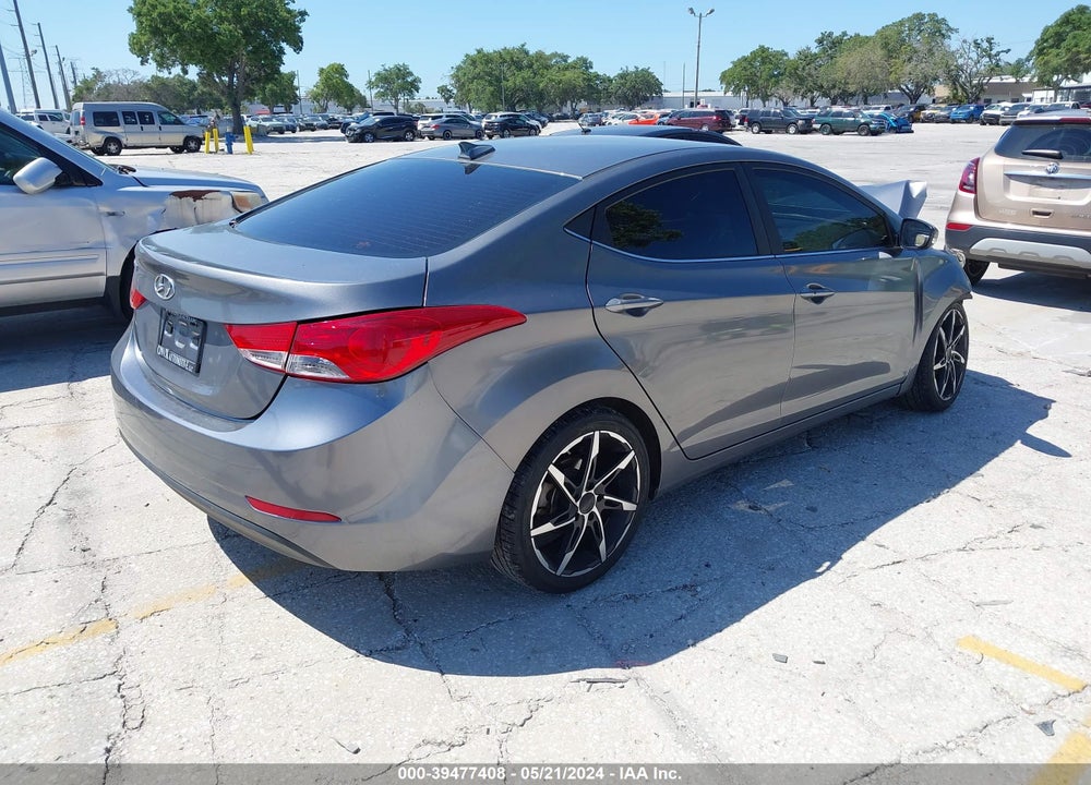 2016 HYUNDAI ELANTRA VALUE EDITION VIN: KMHDH4AE1GU635187