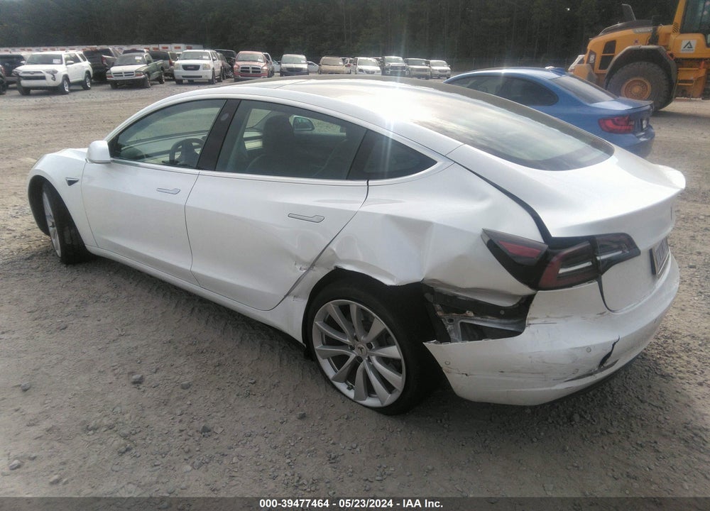 2019 TESLA MODEL 3 LONG RANGE/PERFORMANCE VIN: 5YJ3E1EBXKF530379