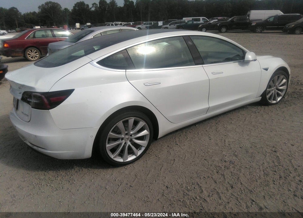 2019 TESLA MODEL 3 LONG RANGE/PERFORMANCE VIN: 5YJ3E1EBXKF530379