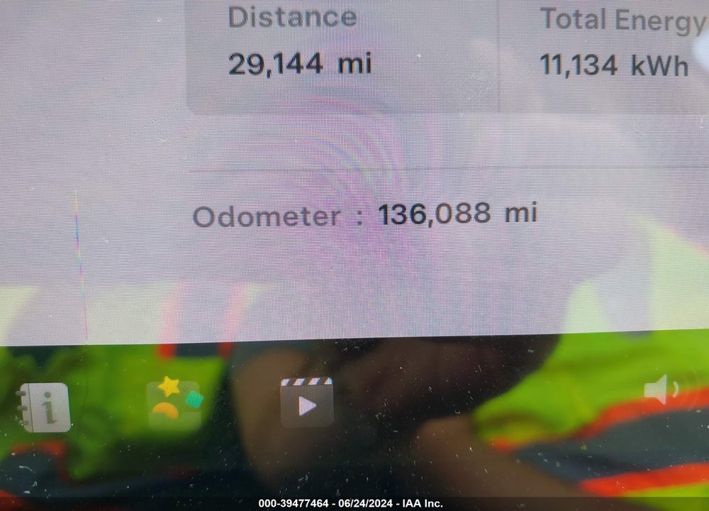 2019 TESLA MODEL 3 LONG RANGE/PERFORMANCE VIN: 5YJ3E1EBXKF530379