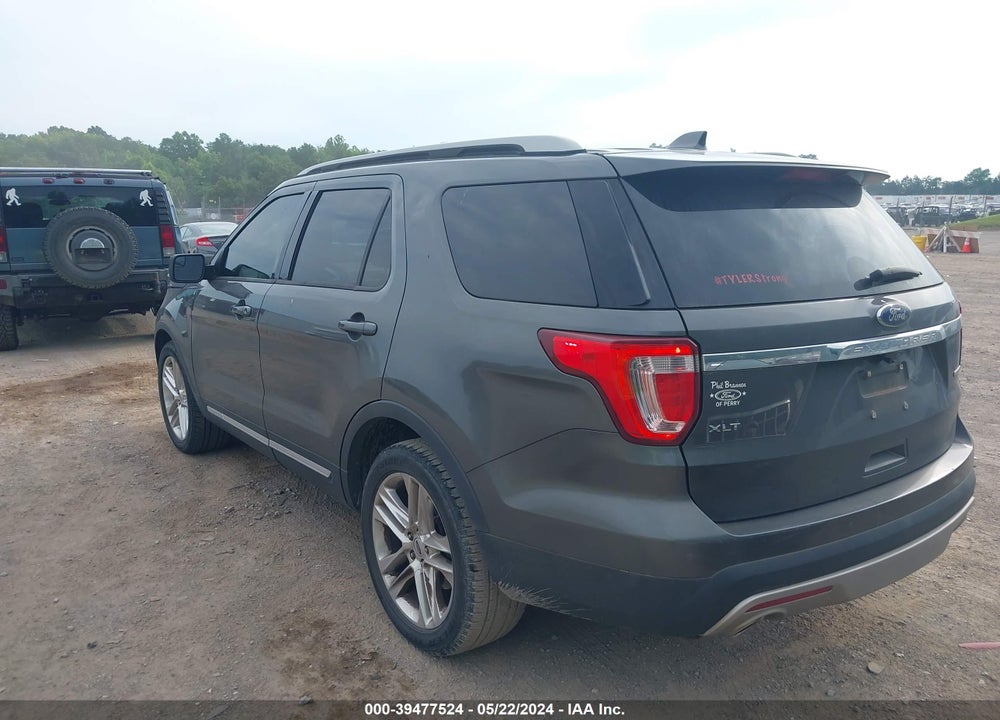 2016 FORD EXPLORER XLT VIN: 1FM5K7D88GGB02409