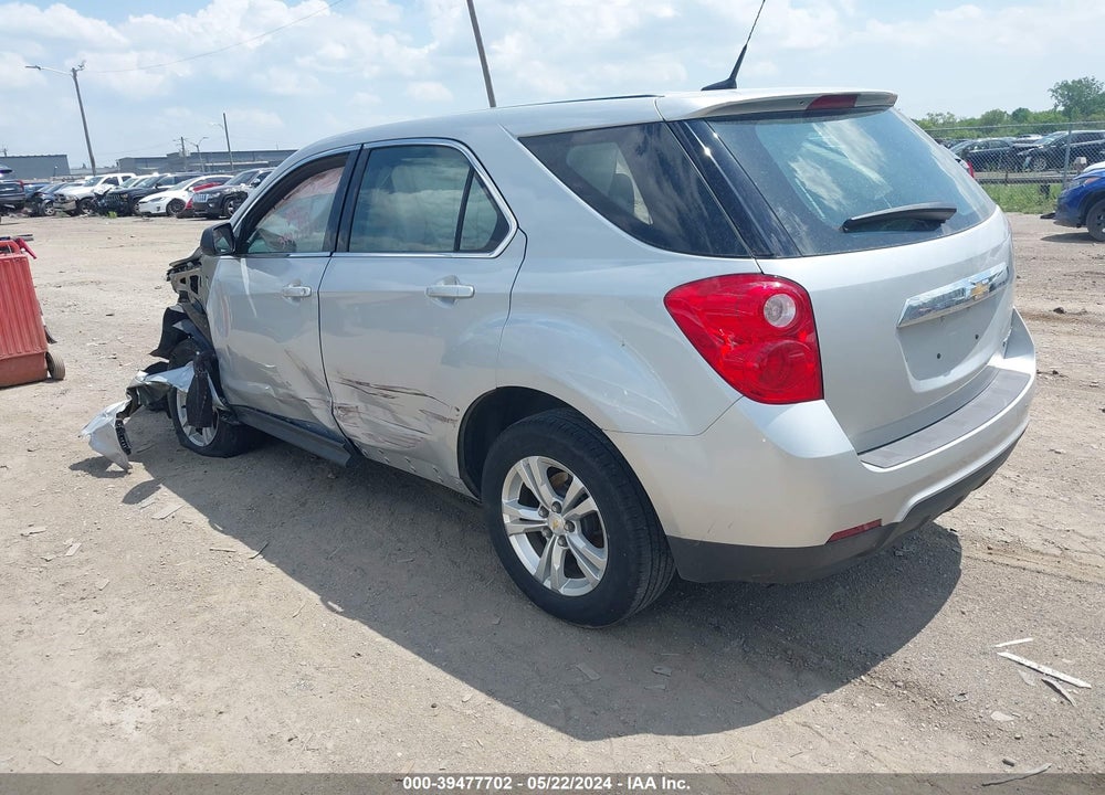 2013 CHEVROLET EQUINOX LS VIN: 2GNALBEK3D6127217