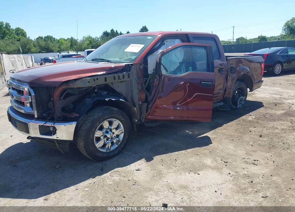 2017 FORD F-150 XLT VIN: 1FTEW1EFXHFB77770