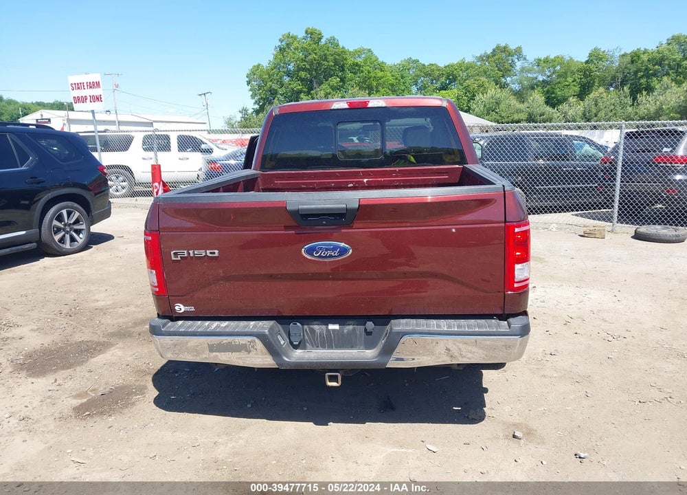 2017 FORD F-150 XLT VIN: 1FTEW1EFXHFB77770
