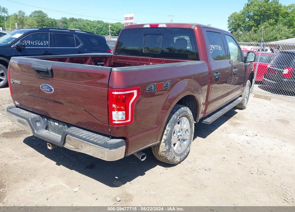 2017 FORD F-150 XLT VIN: 1FTEW1EFXHFB77770