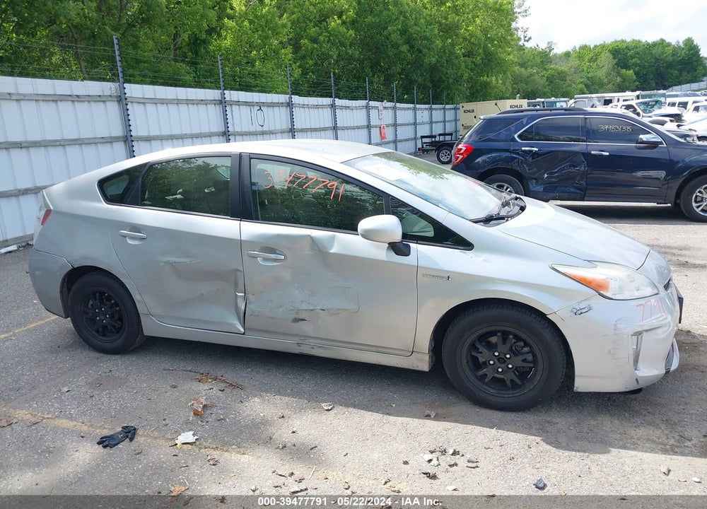 2012 TOYOTA PRIUS VIN: JTDKN3DU0C5492996