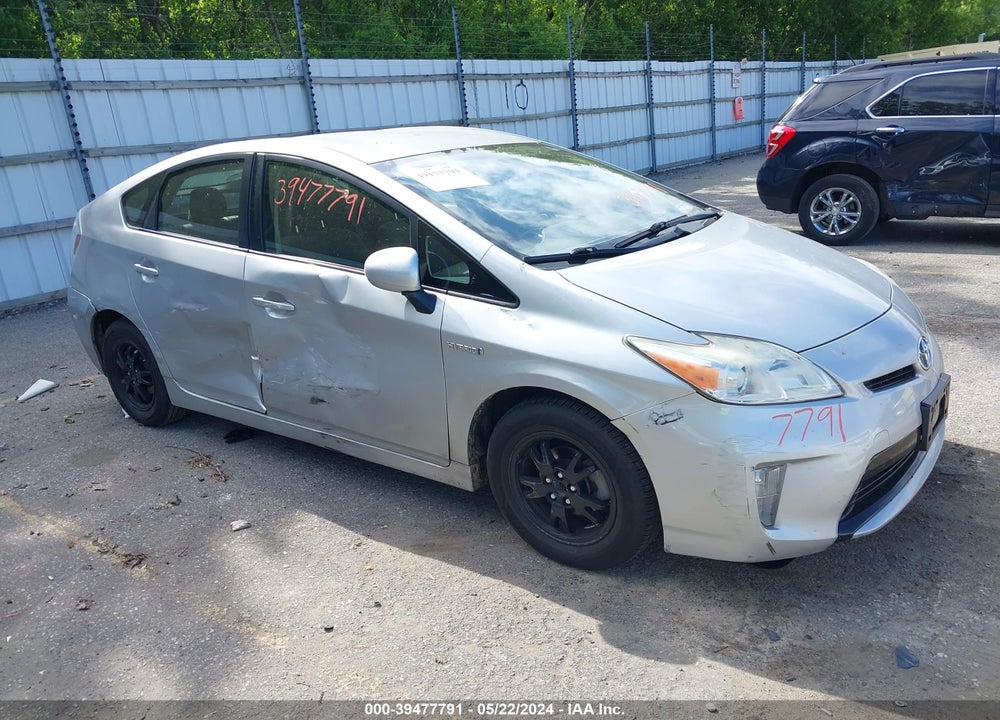 2012 TOYOTA PRIUS VIN: JTDKN3DU0C5492996