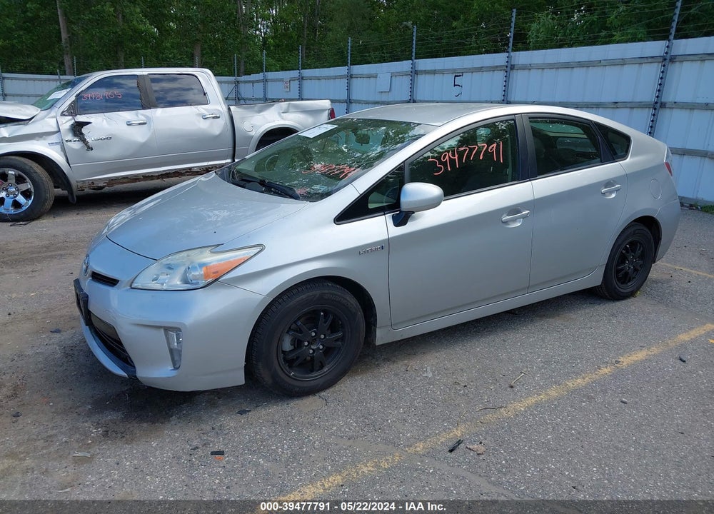 2012 TOYOTA PRIUS VIN: JTDKN3DU0C5492996