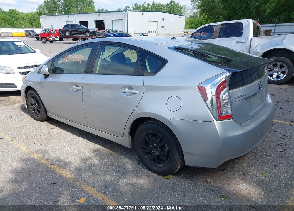 2012 TOYOTA PRIUS VIN: JTDKN3DU0C5492996