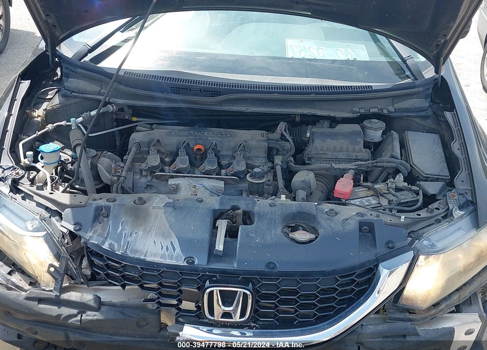 2014 HONDA CIVIC EX VIN: 2HGFB2F81EH524162