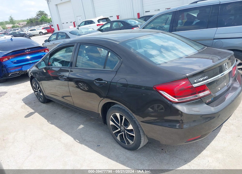 2014 HONDA CIVIC EX VIN: 2HGFB2F81EH524162