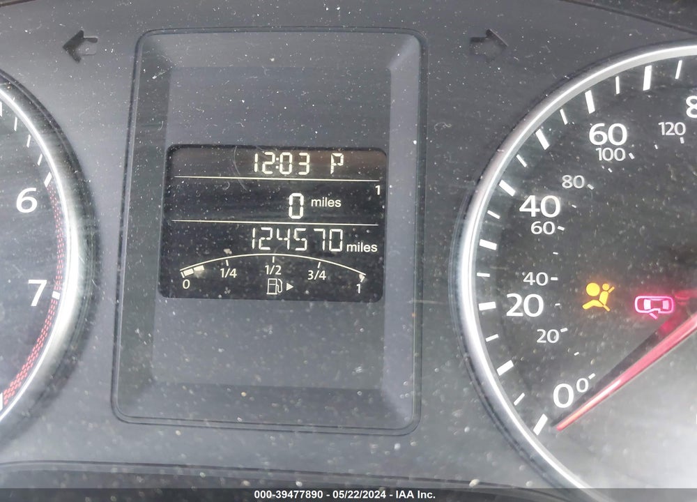 2013 VOLKSWAGEN JETTA 2.5L SE VIN: 3VWDP7AJ7DM284725