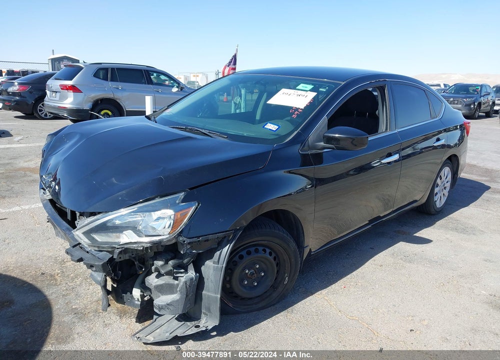 2017 NISSAN SENTRA S VIN: 3N1AB7AP1HY312397