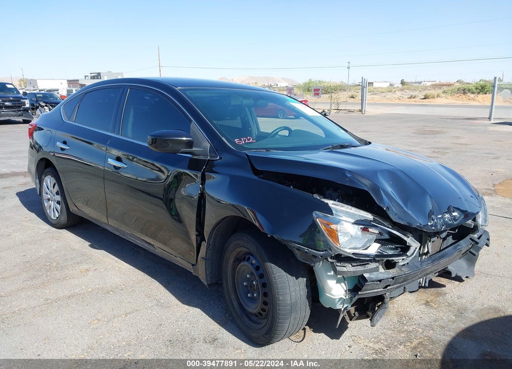 2017 NISSAN SENTRA S VIN: 3N1AB7AP1HY312397