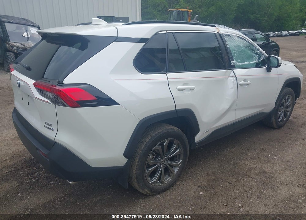 2022 TOYOTA RAV4 XLE PREMIUM HYBRID VIN: 2T3B6RFV1NW037057