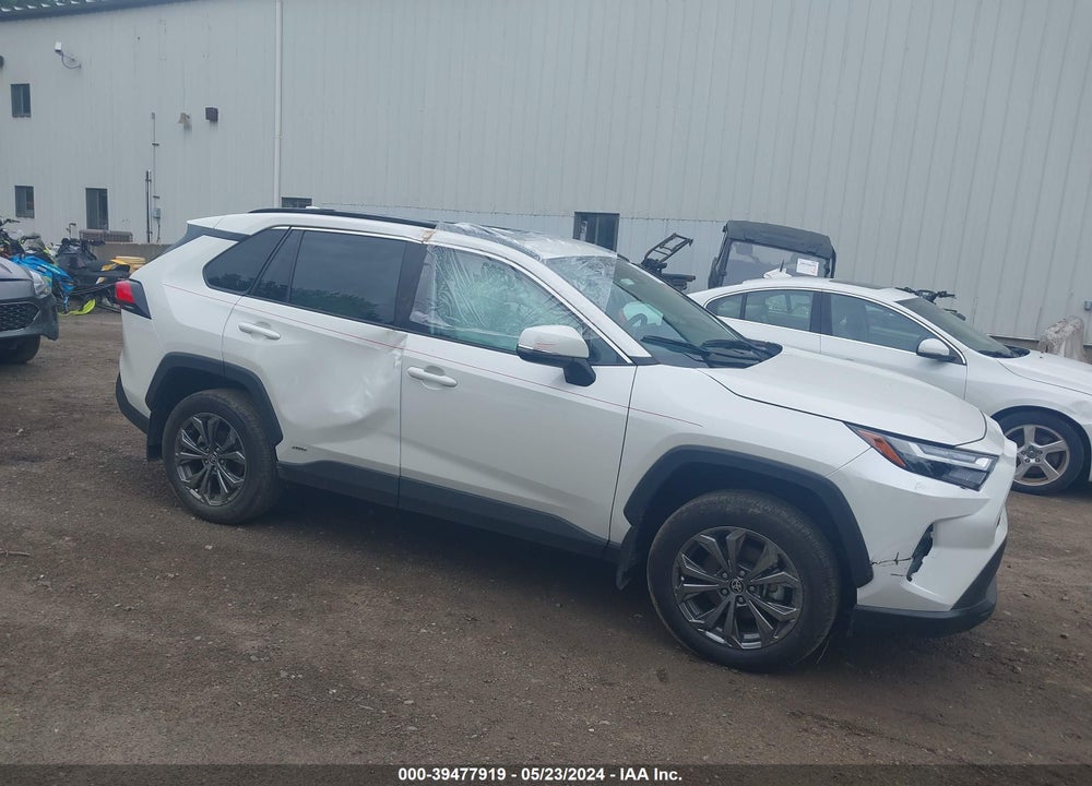 2022 TOYOTA RAV4 XLE PREMIUM HYBRID VIN: 2T3B6RFV1NW037057