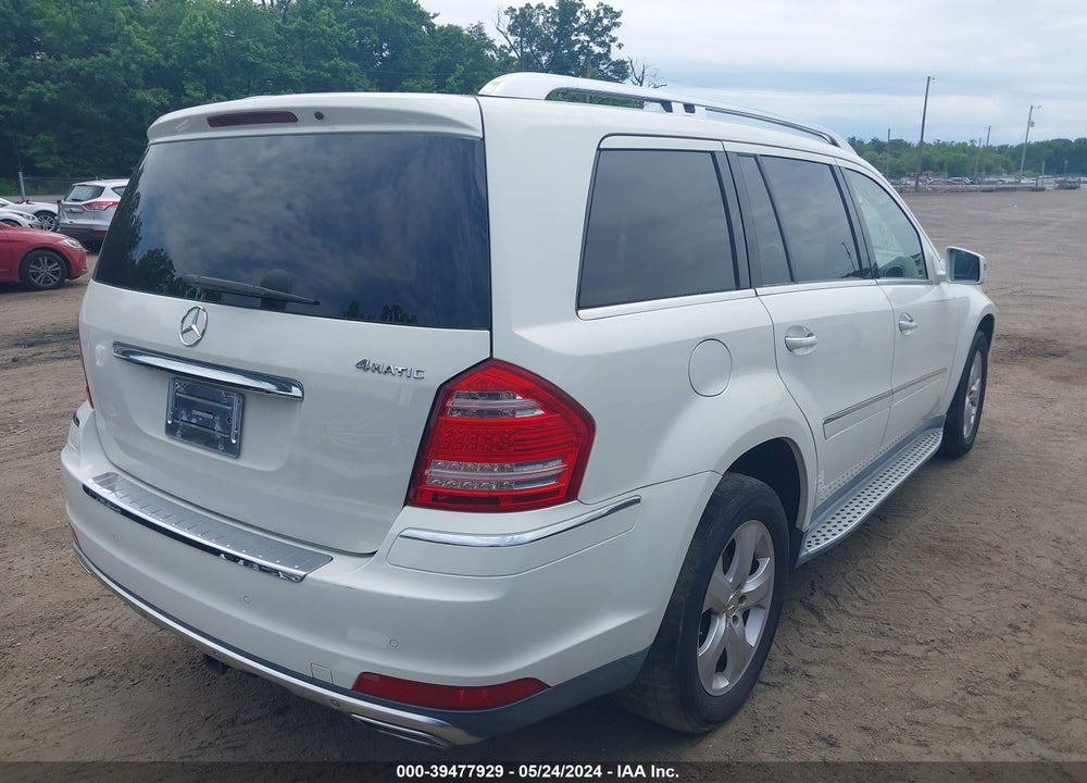 2012 MERCEDES-BENZ GL 450 4MATIC VIN: 4JGBF7BE6CA770545