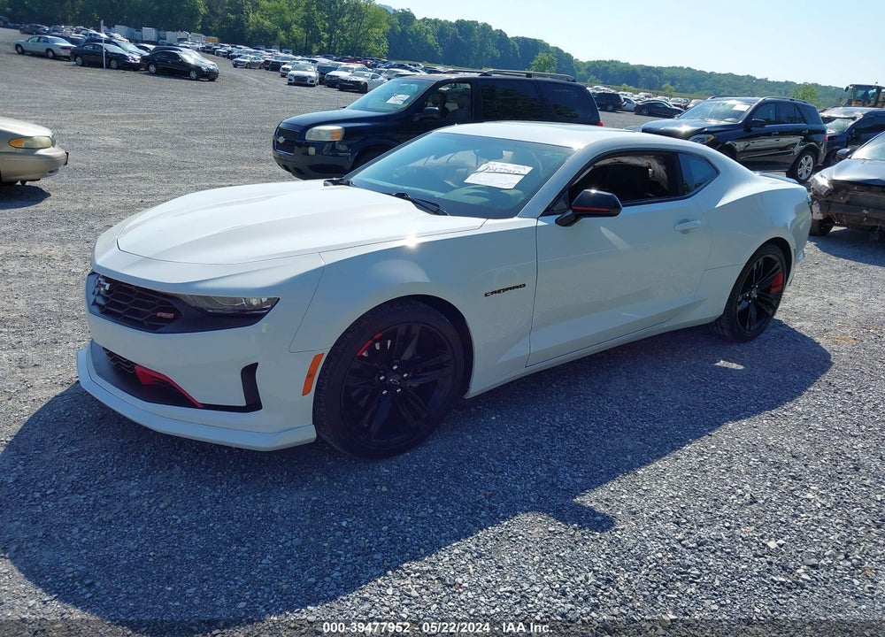 2022 CHEVROLET CAMARO RWD 2LT VIN: 1G1FD1RXXN0105858