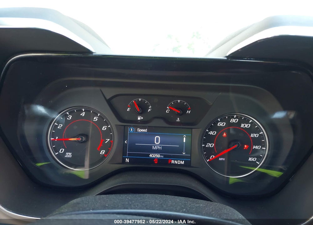 2022 CHEVROLET CAMARO RWD 2LT VIN: 1G1FD1RXXN0105858