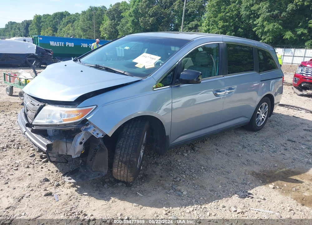 2013 HONDA ODYSSEY EX-L VIN: 5FNRL5H63DB078994