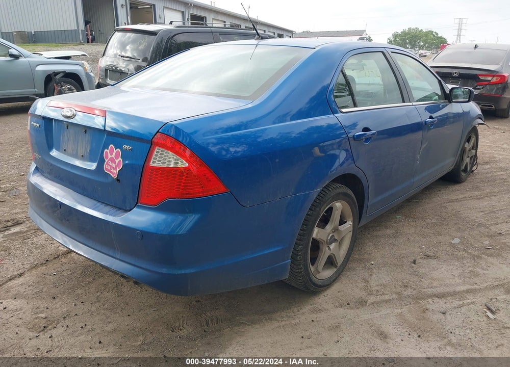 2012 FORD FUSION SE VIN: 3FAHP0HA9CR353844