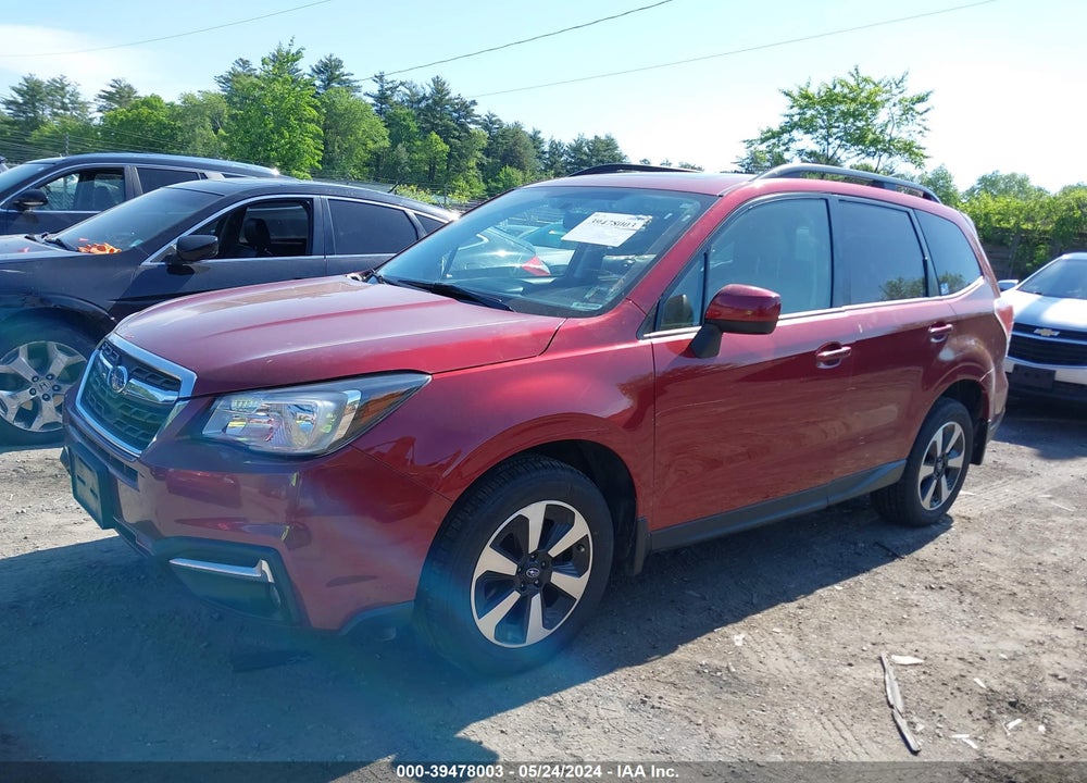 2017 SUBARU FORESTER 2.5I PREMIUM VIN: JF2SJAGC0HH518801