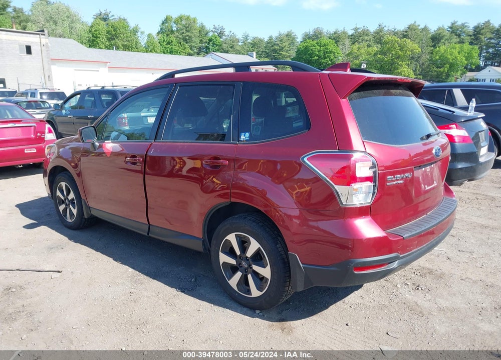 2017 SUBARU FORESTER 2.5I PREMIUM VIN: JF2SJAGC0HH518801