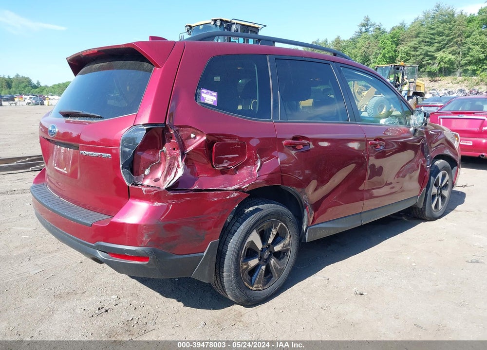 2017 SUBARU FORESTER 2.5I PREMIUM VIN: JF2SJAGC0HH518801