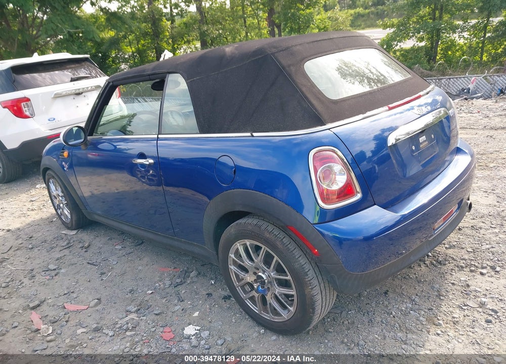 2014 MINI CONVERTIBLE COOPER VIN: WMWZN3C52ET569761