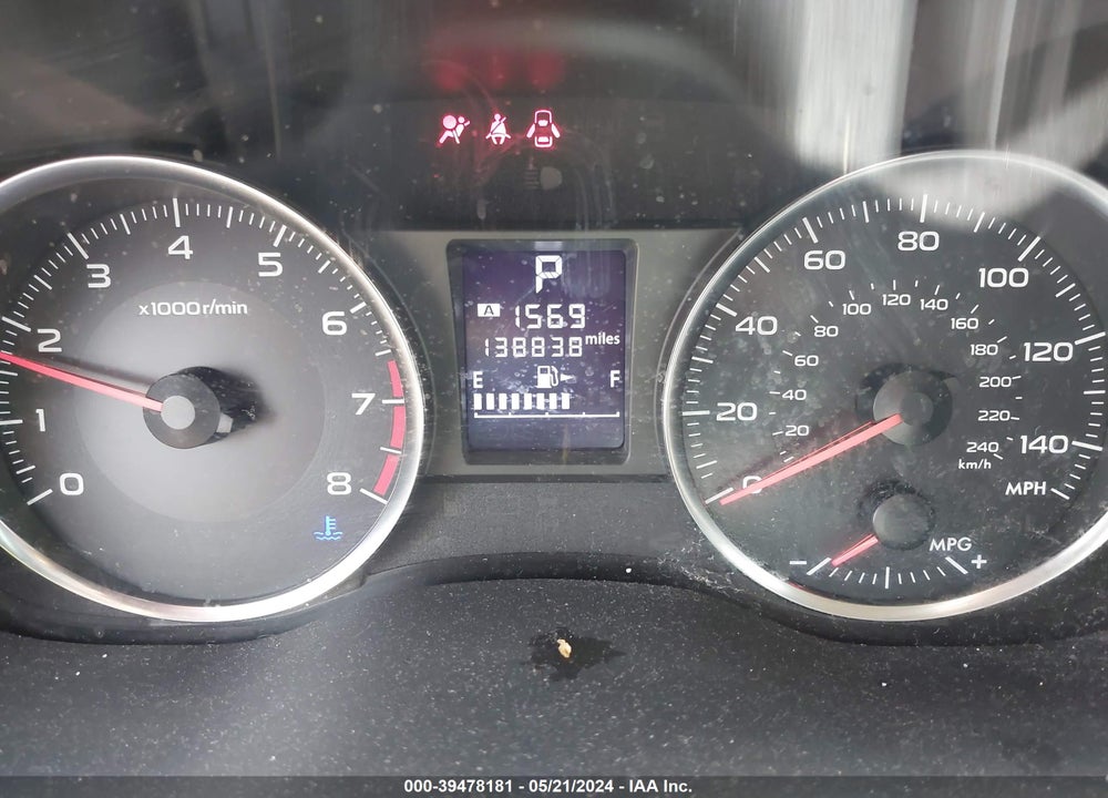 2013 SUBARU XV CROSSTREK 2.0I LIMITED VIN: JF2GPAGC0D2857639