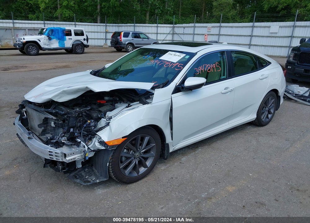 2020 HONDA CIVIC EX VIN: 19XFC1F32LE000361