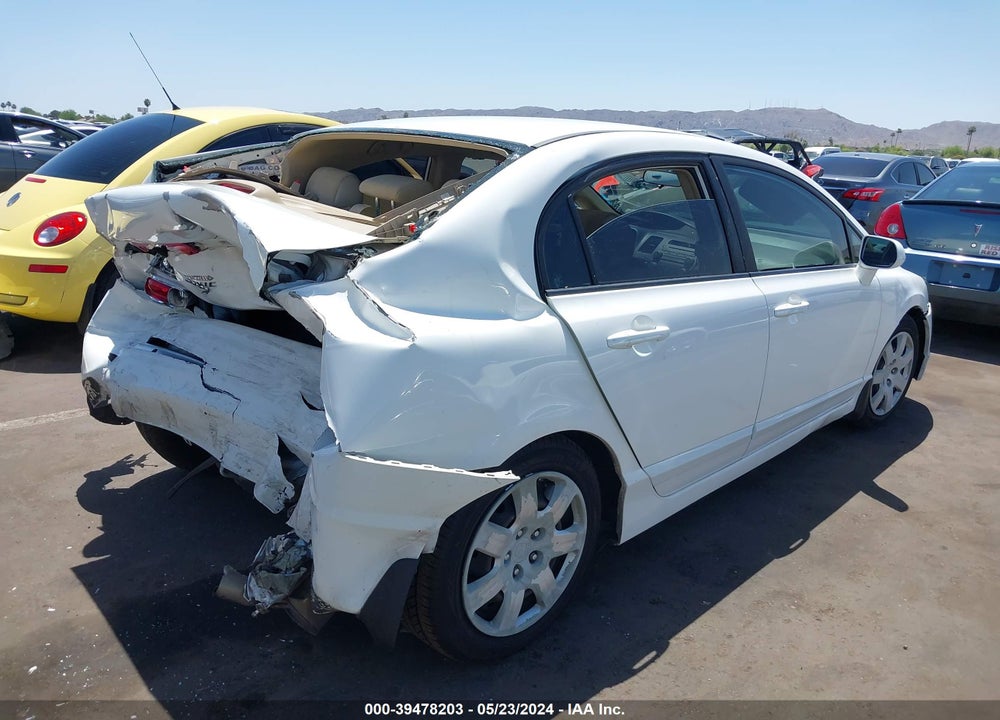 2008 HONDA CIVIC LX VIN: 1HGFA16518L080310