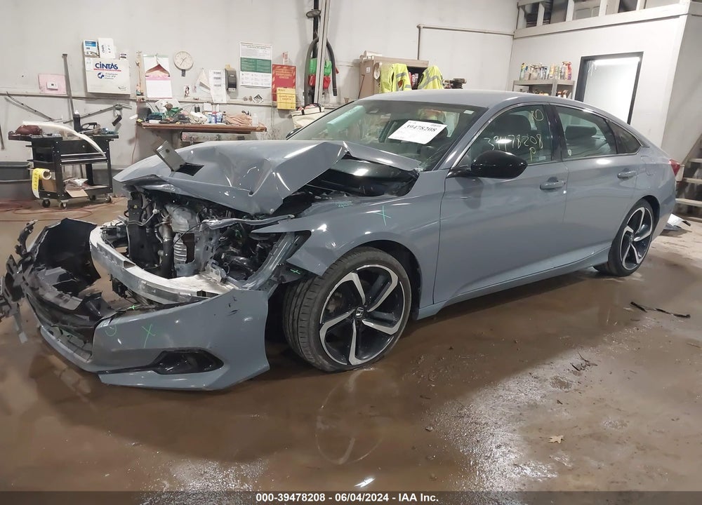 2021 HONDA ACCORD SPORT SPECIAL EDITION VIN: 1HGCV1F42MA010030