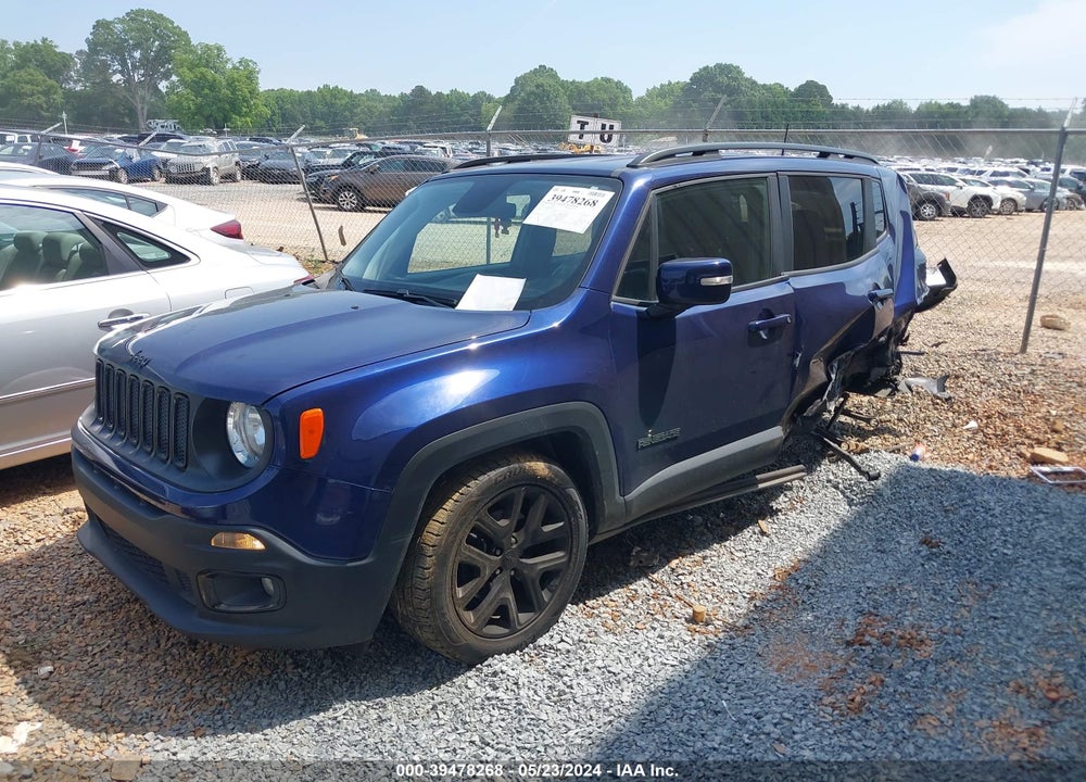 2018 JEEP RENEGADE ALTITUDE FWD VIN: ZACCJABB5JPJ63797