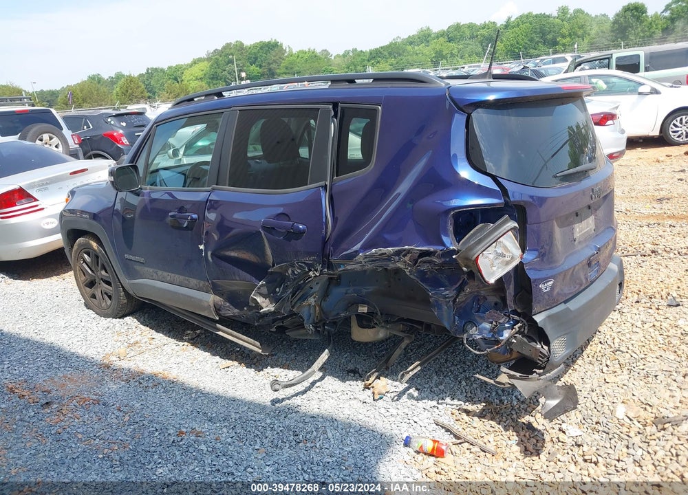2018 JEEP RENEGADE ALTITUDE FWD VIN: ZACCJABB5JPJ63797