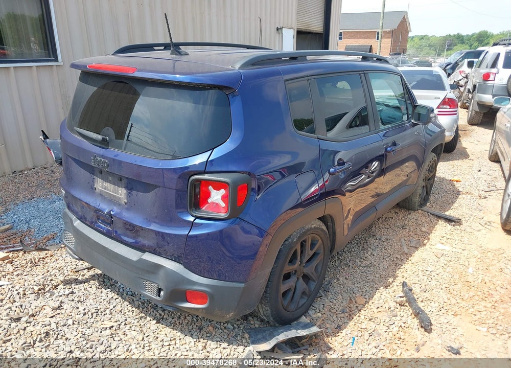 2018 JEEP RENEGADE ALTITUDE FWD VIN: ZACCJABB5JPJ63797