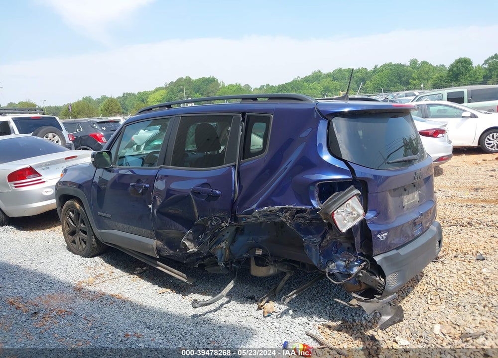 2018 JEEP RENEGADE ALTITUDE FWD VIN: ZACCJABB5JPJ63797