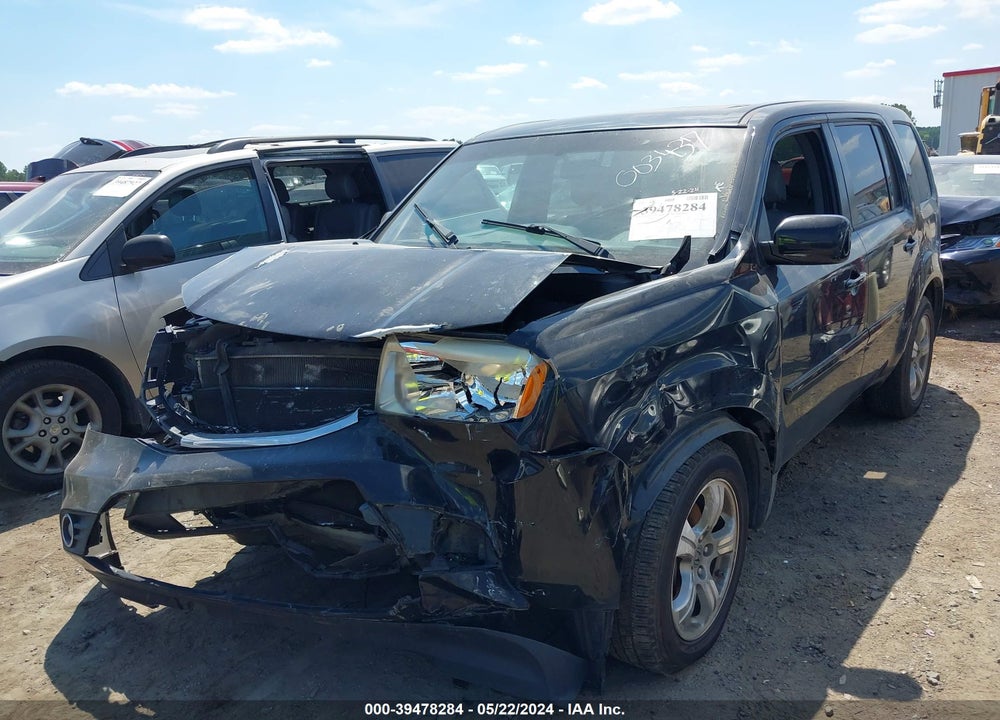 2015 HONDA PILOT EX-L VIN: 5FNYF4H54FB003437