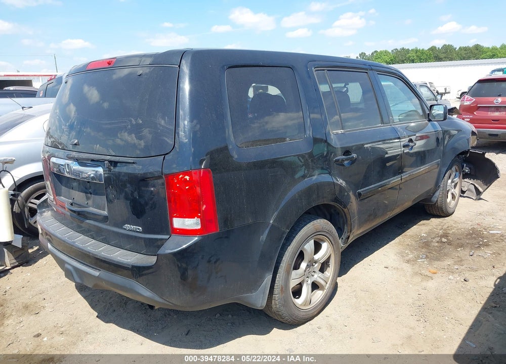 2015 HONDA PILOT EX-L VIN: 5FNYF4H54FB003437