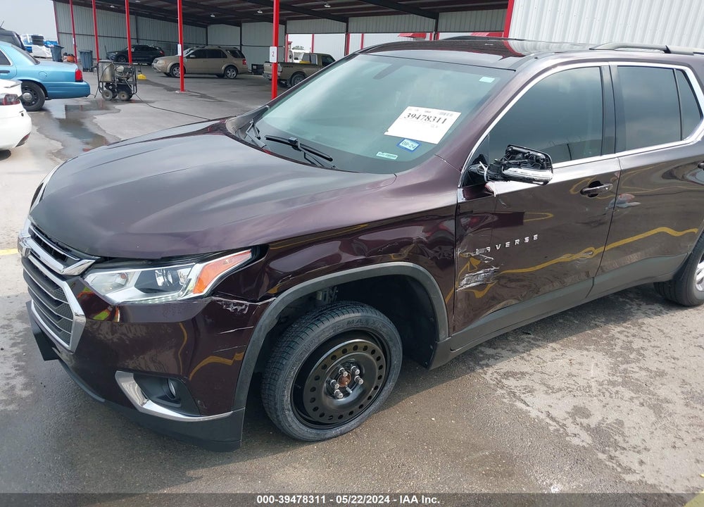 2020 CHEVROLET TRAVERSE FWD LT CLOTH VIN: 1GNERGKW0LJ229810