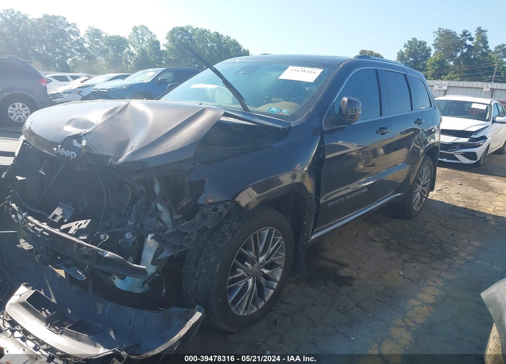 2017 JEEP GRAND CHEROKEE SUMMIT 4X4 VIN: 1C4RJFJG6HC608859