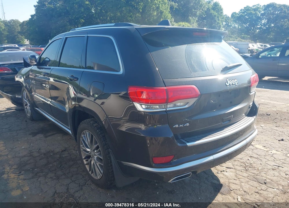 2017 JEEP GRAND CHEROKEE SUMMIT 4X4 VIN: 1C4RJFJG6HC608859