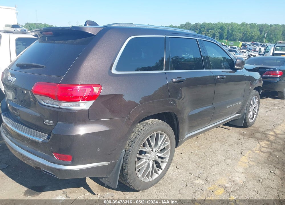 2017 JEEP GRAND CHEROKEE SUMMIT 4X4 VIN: 1C4RJFJG6HC608859
