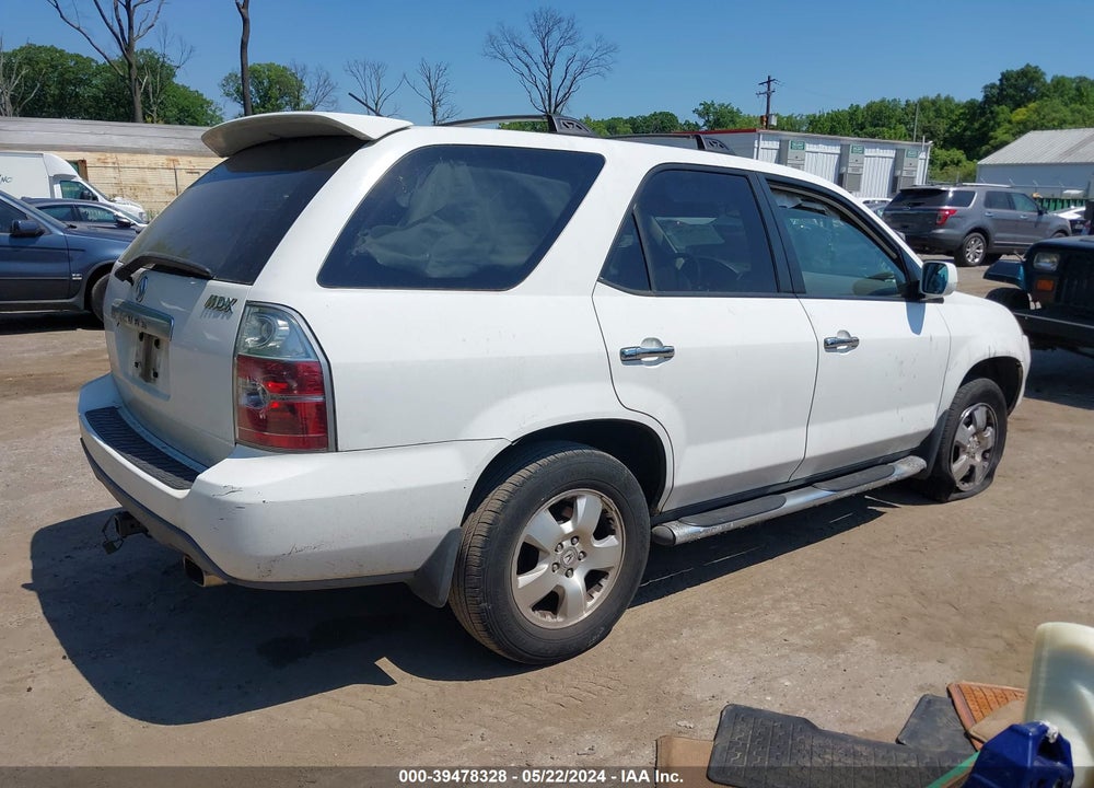 2004 ACURA MDX VIN: 2HNYD182X4H517692